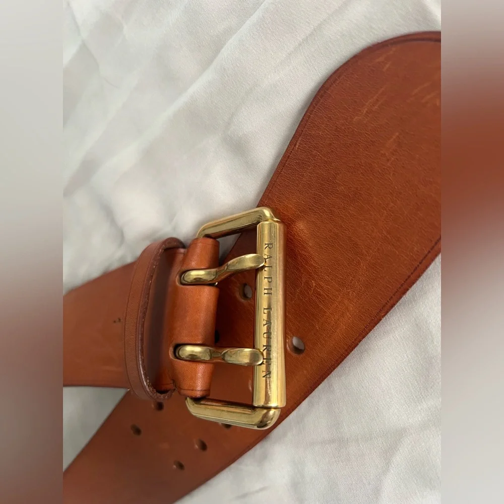 Ralph Lauren Collection Women’s Double Prong Belt (size M)